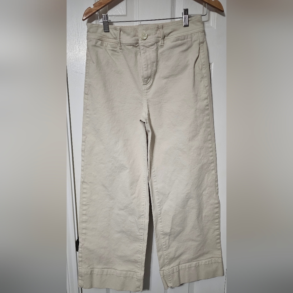 Ann Taylor Cream Trousers